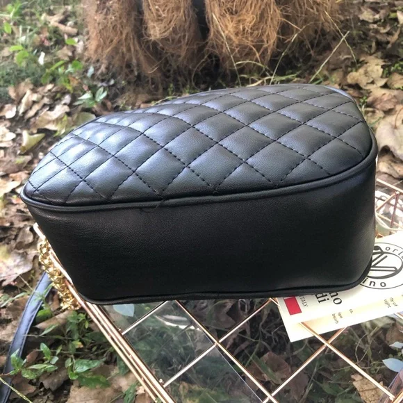 NWT Valentino Orlandi Zip Crossbody-Black-Designed in Italy 🇮🇹 - Picture 7 of 10